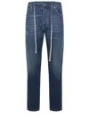 State Of Order Logo-patch Jeans In Blue