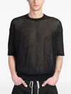 State Of Order Knitted T-shirt In Black