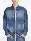 State Of Order Logo-patch Jeans In Blue