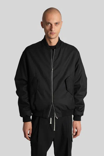 State Of Order Ma-5 Zip Bomber Jacket In Black