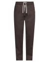 State Of Order Man Pants Dark Brown Size 36 Cotton