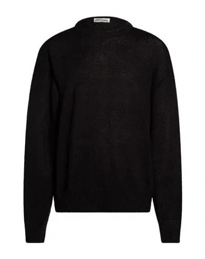 State Of Order Man Sweater Black Size Xl Acrylic, Polyamide, Mohair Wool In Multi