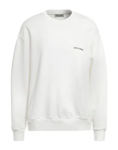 State Of Order Felpa  In Bianco