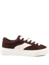 State Of Order Panel-detail Sneakers In Burgundy