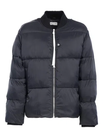 State Of Order Piumino Zip Fastening Padded Jacket In Black