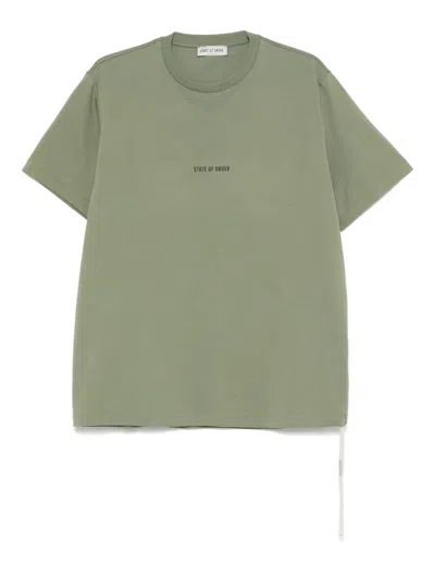 State Of Order Printed T-shirt