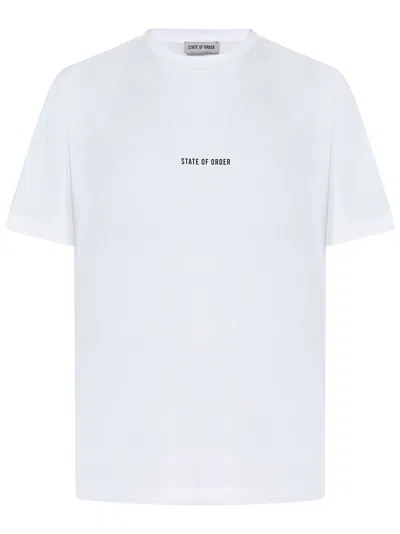 State Of Order T-shirt In White