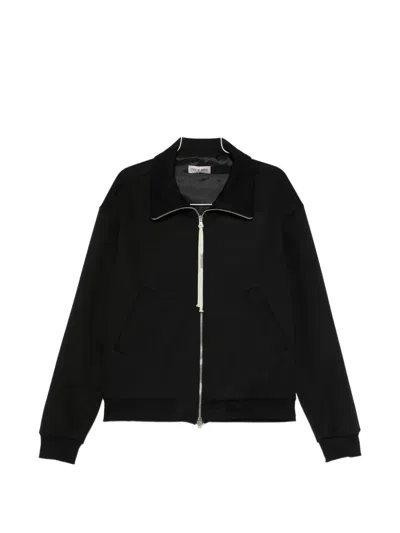 State Of Order Teknit Zip Jacket In Black