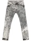 State Of Order Washed-effect Jeans In Grey