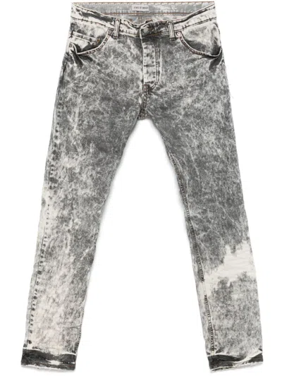 State Of Order Washed-effect Jeans In Grey