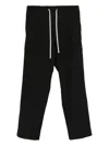 State Of Order Yak Cargo Drawstring Trousers In Black