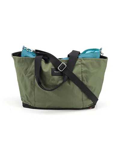 Pre-owned State Tote Bag In Green
