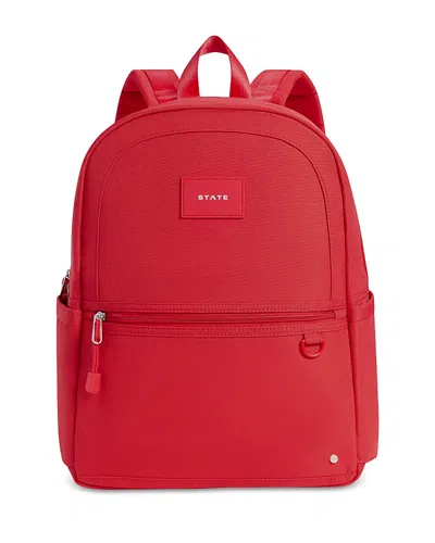 State Kids' Unisex Kane Backpack - Ages 4-7 In Red