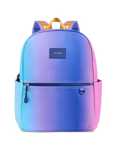 State Kids' Unisex Kane Gradient Double Pocket Backpack - Ages 7+ In Multi