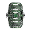 Statement My Way Ring In Green