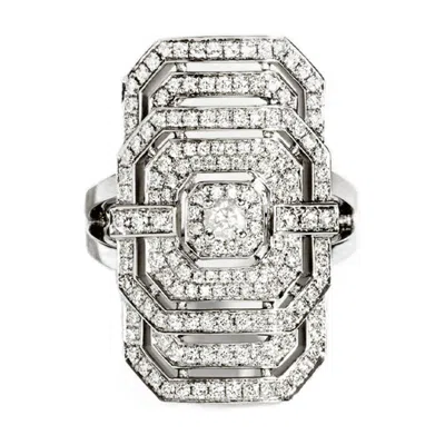 Statement My Way Ring In Silver
