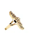 Statement Paris 18k Yellow Gold My Way Diamond Ring In Gold