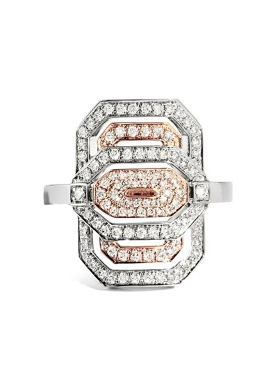 Statement Paris 18kt Rose Gold My Way Diamond Ring In Metallic