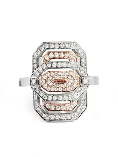 STATEMENT PARIS 18KT ROSE GOLD MY WAY DIAMOND RING