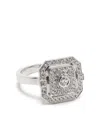 Statement Paris Mini Skyway Diamond Ring In Silver