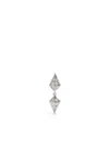 Statement Paris Rockaway Diamond Single Earring In Silver