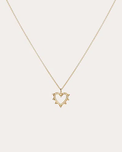 Statement Paris Women's Rockaway 18k Gold Diamond Pendant Necklace