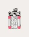 Statement Paris Women's Wish Box Diamond & Pink Enamel Hope Pendant Necklace In Pink