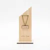 Statement Peace Women's Live Free Drop Necklace In Natural In White