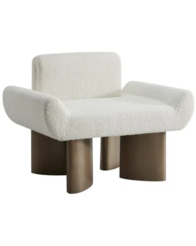 Statements By J Coco Accent Chair In Neutral