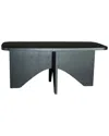 Statements By J Finneas Rectangular Dining Table In Black