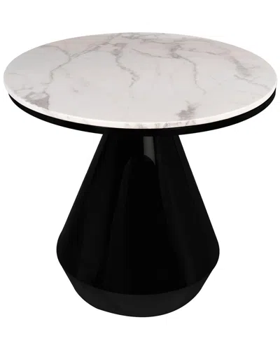 Statements By J Gigi Marble Top Dining Table In Black