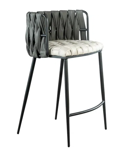 Statements By J Milano Counter Chair In Gray