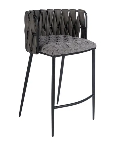 Statements By J Milano Counter Chair In Gray