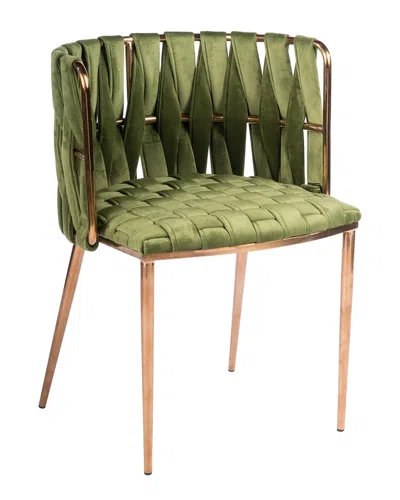 Statements By J Milano Dining Chair In Green