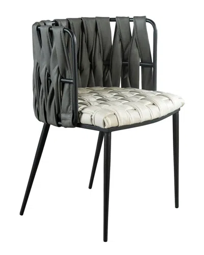 Statements By J Milano Dining Chair In White