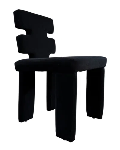 Statements By J Mya Dining Chair In Black