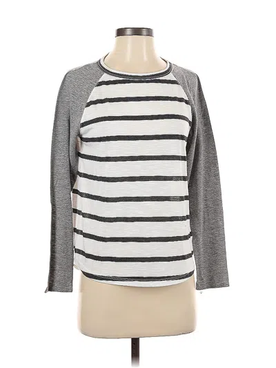 Pre-owned Stateside 3/4 Sleeve T-shirt In Gray