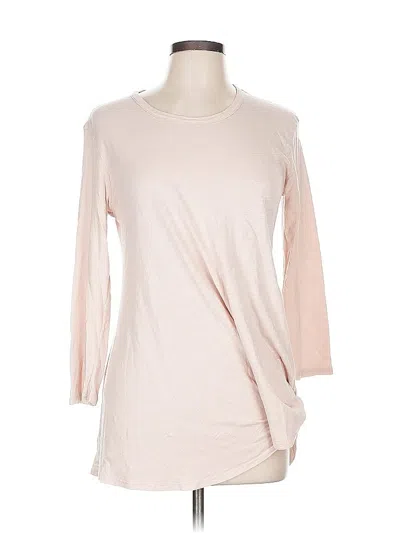 Pre-owned Stateside 3/4 Sleeve T-shirt In Pink