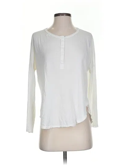 Pre-owned Stateside 3/4 Sleeve T-shirt In White