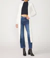 Stateside Box Pleat Duster In Cream In White