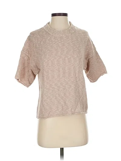 Pre-owned Stateside Cardigan Sweater In Tan