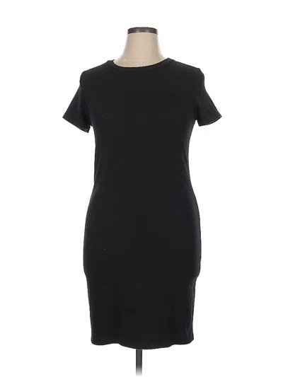 Pre-owned Stateside Casual Dress In Black