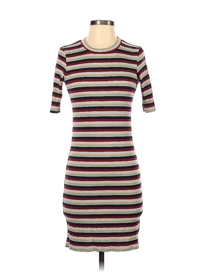 Pre-owned Stateside Casual Dress In Brown