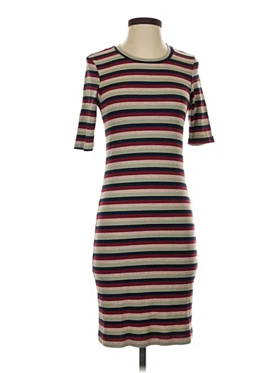 Pre-owned Stateside Casual Dress In Brown
