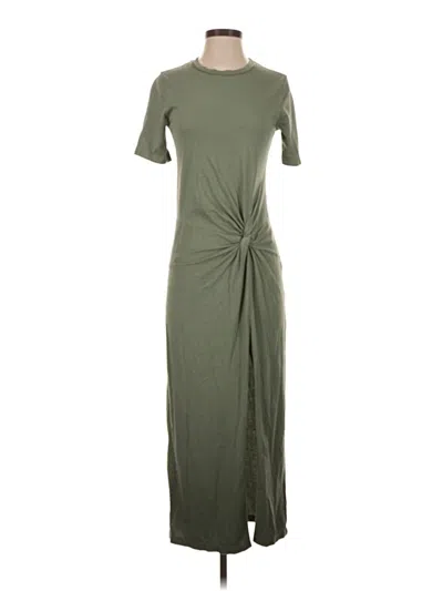 Pre-owned Stateside Casual Dress In Green