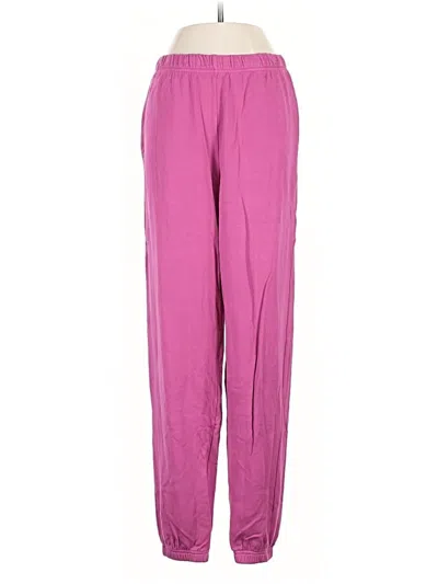 Pre-owned Stateside Casual Pants In Pink