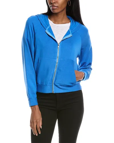 Stateside Cropped Hoodie In Blue