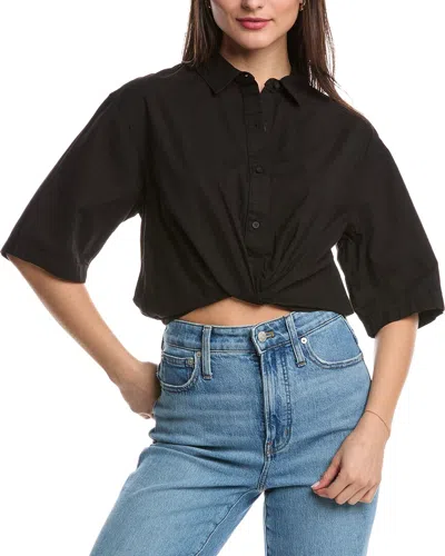 Stateside Cropped Top In Black