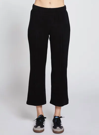 Stateside Honeyluxe Kick Flare Pants In Black