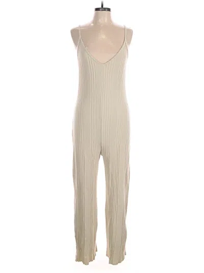 Pre-owned Stateside Jumpsuit In Ivory
